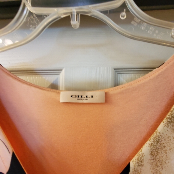 Gilli Multicolored floral Maxi Dress Plus Size 1x - Picture 3 of 7